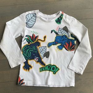 Kenzo Kids Long Sleeves T-shirts (Size 4)